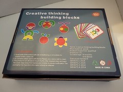 Creative Thinking Building Blocks Ages 36 Months+. Wooden Blocks Educational…