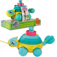 TOOMIES Stack & Pull Ankylosaurus JURASSIC WORLD Toddler Toy TOMY – NEW IN BOX