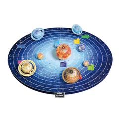 Solar System Eight Planets 3D Paper Puzzle Building Model Toy Universe Space Set