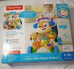 Fisher-Price Musical Laugh & Learn Smart Stages Learn with Puppy Walker Walking