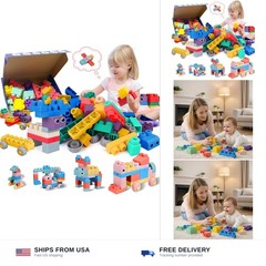 Soft Building Blocks for Toddlers, Large Building Blocks Stacking Blocks for …