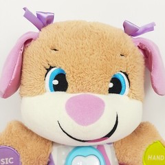 FISHER PRICE Laugh & Learn Smart Stages Puppy Pink Toddler Learning Stuffed Toy