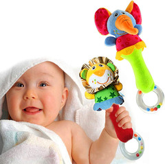 Sonajeros Suaves para Bebe Juguetes de Agarre Manual para Desarrollo Infantil
