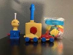 Balloon Power Car Toy Launcher STEM Science Kit Kids Educational Experiment