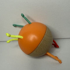 Lovevery Pincer Chime Ball from The Explorer Play Kit 9-10 Months Pull Ropes