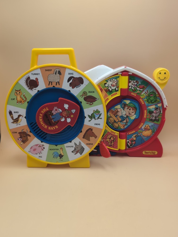 The Farmer Says- Lot Of 2 See ‘n Say Mattel Toy Sounds Work