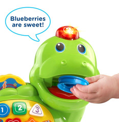 VTech Chomp and Count Dino Interactive Educational Teaching Toy Colors & Foods