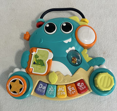 Dinosaur Musical Activity Toy for Hand-Eye Coordination & Creativity Multi Color