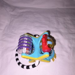 Multicolor Baby Activity Rattle w/ Spinning Beads & Ball, Motor Skills