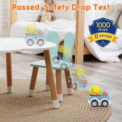 Construction Truck Toddler Toys Car: Toys for 2 3 4 Year Old Boy 5 in 1 Carrier