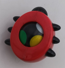 Ladybug Roller Ball toddler child rainbow toy Massager?