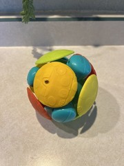 Activity Wobble Bobble Ball Toy Baby Chase Toddler Play Sounds Encourage Walking