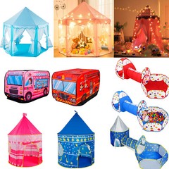 Kids Play Tent Girls Princess Castle Tent Pop Up Indoor Playhouse with Bag Gift