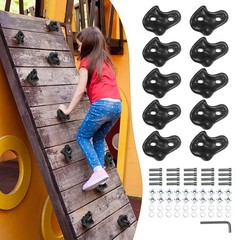 20PCS Rock Climbing Holds for Kids Climber,Extra Large Adult Rock Climbing St…