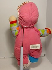 Zip-ity Do Dolly Plush Doll Goldberger Button Snap Tie
