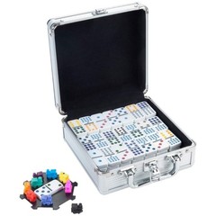Unbreakable Dominoes Block Compacts Storage Case Educational Toddler Activity