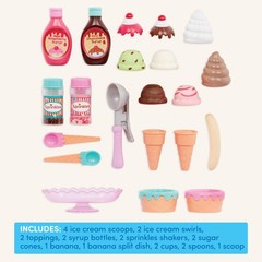– Play Circle – Toy Food – Ice Cream Set – Kitchen Accessories for Kids – Pre…