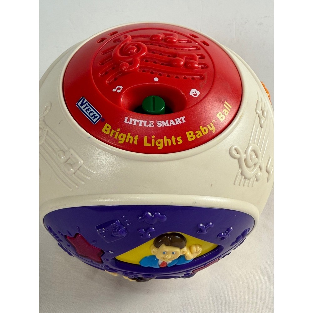 VTech Little Smart Bright Lights Baby Ball Musical Interactive Toy Multicolor