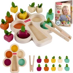 Wood Montessori Toy Sorting Tree, American Montessori Society Seal of Excelle…