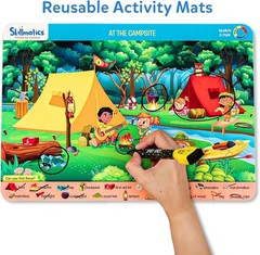 Search and Find Educational Game – Reusable Mats for Creative Learning Ages 3-6