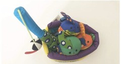 Discovery Toys Float Your Boat Fun Kids’ Fishing Bath Toy with 3 Squirting Fish