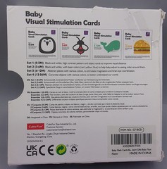 Baby Visual Stimulation Brain Development Cards – 4 Ages Groups -80 Cards- 0-36m