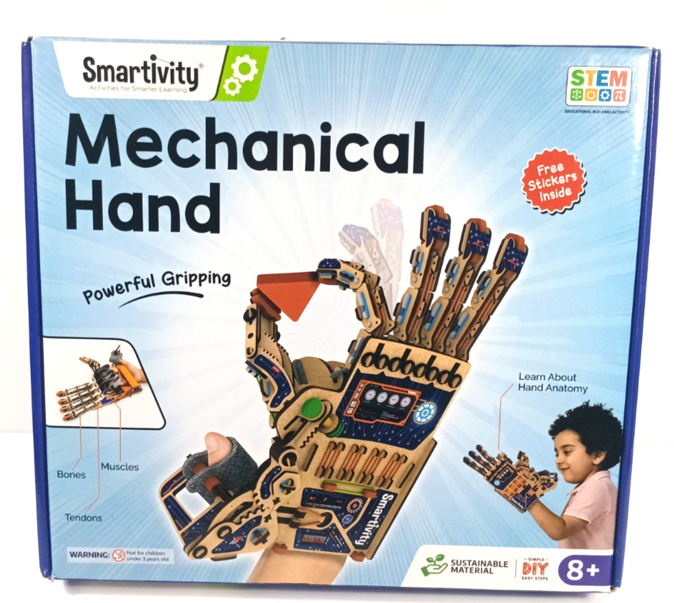 Smartivity Robotic Mechanical Hand Toy for Kids 8 to14 Educational Science READ
