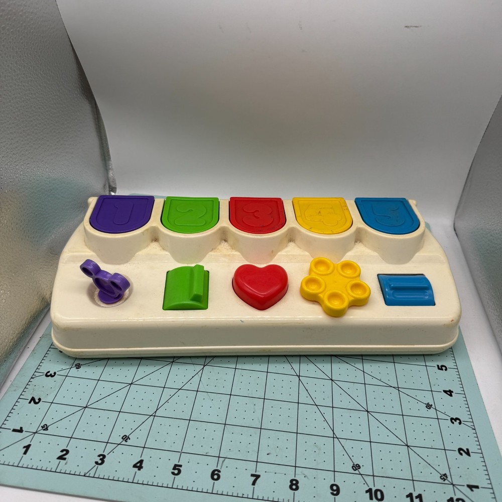 Vintage Mattel DISNEY Pop Up Pals Interactive Toddler Toy. Tested
