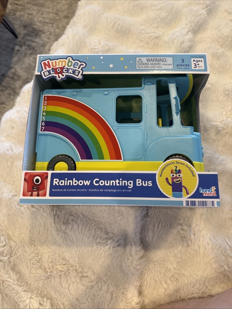 Numberblocks Rainbow Counting Bus, Music Toys for Kids Ages 3-5, Toddler Musi…