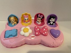 Disney Fisher Price Mattel 2013 Minnie Daisy Figuera Lady Pop Up Musical WORKS