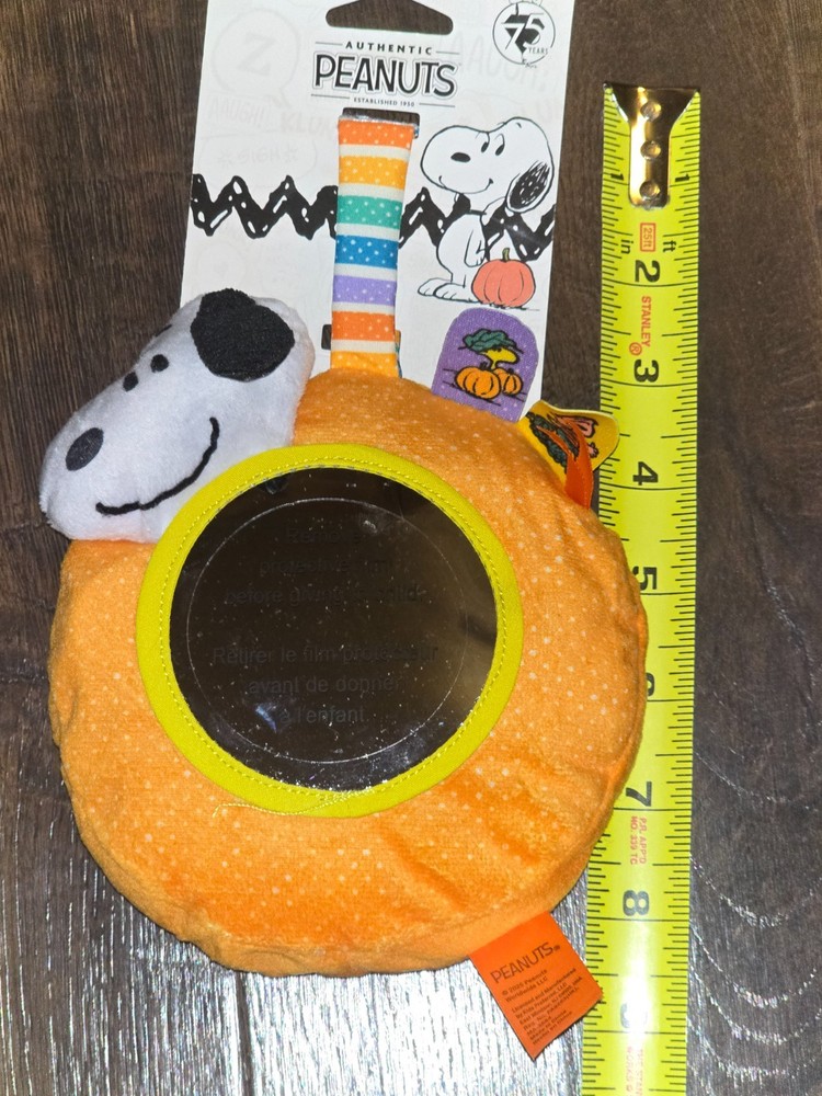 Nwt Peanuts Snoopy JOL Target Baby Infant Toys Halloween Spooky *
