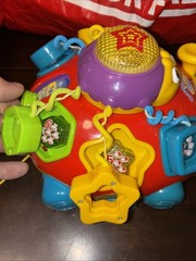 VTG Vtech Crazy Legs Learning Bug Musical Talking Shapes Colors Toddler Pull Toy