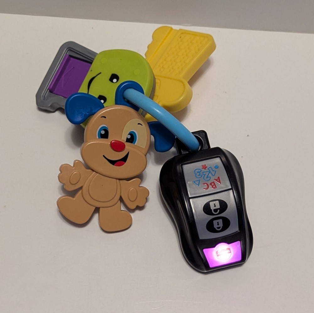 Fisher-Price Laugh & Learn Play & Go Keys Counting Teething Play Toy 6-36M