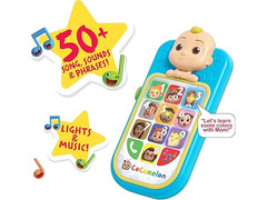CoComelon JJ’s First Learning Phone with Lights Sounds Songs for Kids Ages 18M+