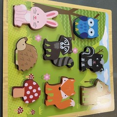 Toddler Puzzles Shapes, Animals And Numbers