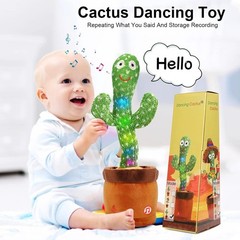 Emoin Dancing Talking Cactus Toy for Baby Boys Girls Gifts,Dancing Cactus Singin