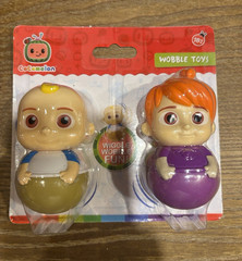 CoComelon Wobble Toys 2-Pack Multicolor, 18+ Months Motor Skills Fun