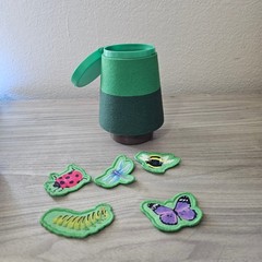 Lovevery Fuzzy Bug Shrub MISSING ONE BUG Adventurer Play Kit 16-18 months