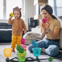 3PCS Mini Super High Bouncing Balls ToysRubber Space Toy for Kids [MA]