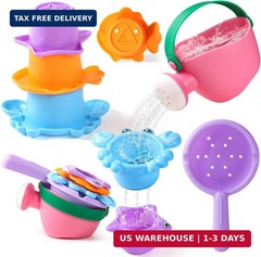 Fajiabao Baby Bath Toys for Kids Ages 1-3 Toddler Bath Toys Mold Free for 2-4 Ba