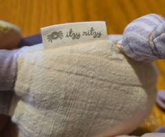 Itzy Ritzy Link & Love Toy for Stroller Car Seat Pegasus Plush Textured Ribbons