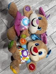 Fisher Price Toy Bear Smart Stages Musical Learning Lights and Sounds Plush