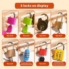 Montessori Toys for 3 4 5 6 Year Old Birthday Gift | Screwdriver Board Set,Lock
