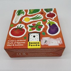 Little Explorers Library 12m+ Baby Books Set And My First Puzzles Fruits And Veg