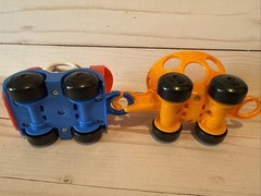 Oball Go Gripper Adventure Park Playset Train Engine And Orange Car Replacement