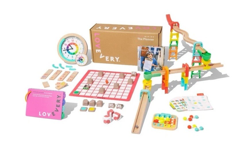Lovevery ‘The Planner’ Playkit for Ages 58-60m 4-5 Year Old