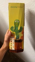 Talking Dancing Cactus Baby Toy Repeats Voice English Songs Gift for Kids