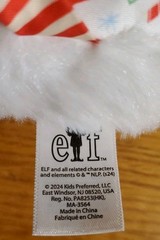 ELF Baby Activity Toy Clip On Crinkle & Rattle Sounds Age 0+ Christmas Holiday