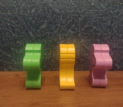 United Feature Syndicate Peanuts Snoopy & Woodstock 6pc Multicolor Stacking Toy