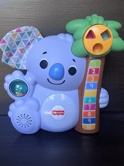 Fisher-Price Linkimals Counting Koala Interactive Lights Music Shapes Toy Works